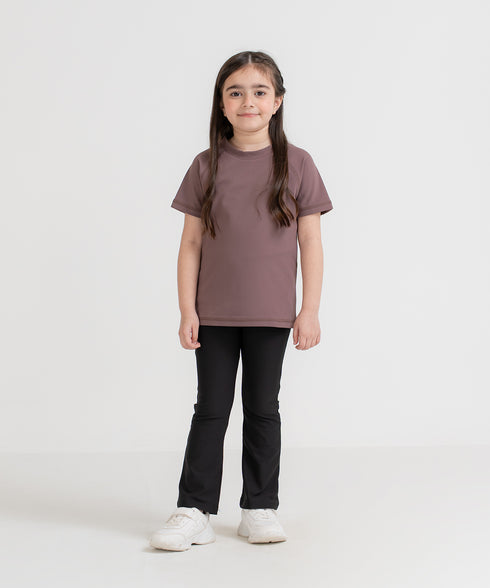 Kids' B-Fit Raglan Crew Tee