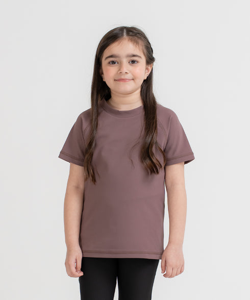 Kids' B-Fit Raglan Crew Tee
