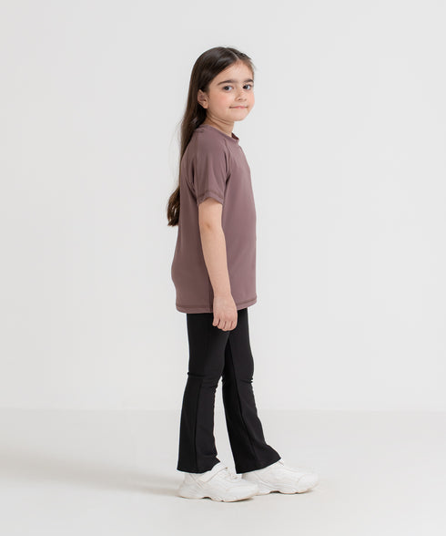 Kids' B-Fit Raglan Crew Tee