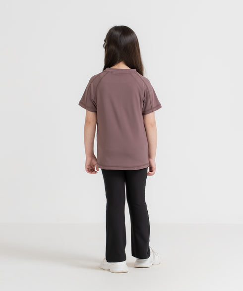 Kids' B-Fit Raglan Crew Tee