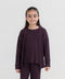Girls' Modal Rib Cardigan