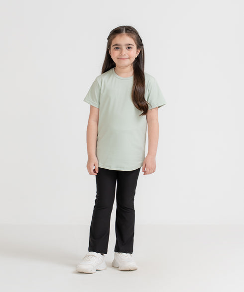 Kids' B-Fit Round Hem Tee