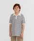 Boys' Striped Polo