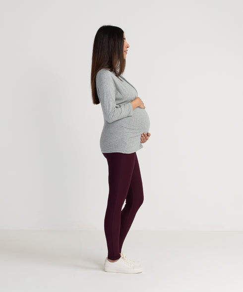 Women's Maternity/Nursing Wrap Top