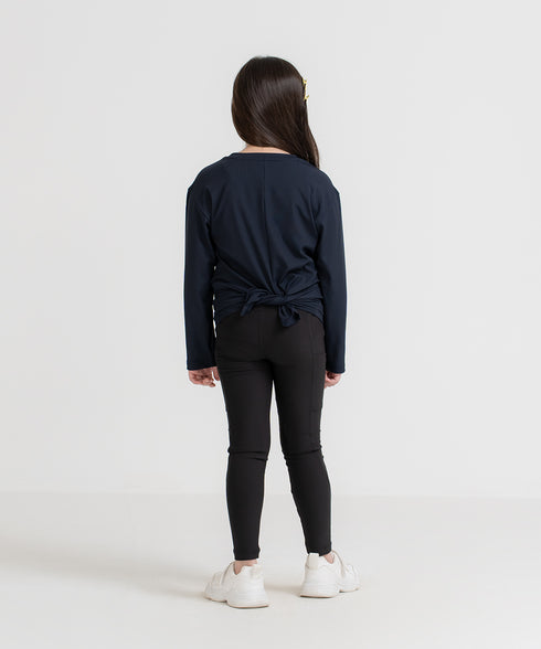 Girls' Knot Top