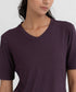 Women's Modal Rib V-Neck Tee