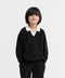 Boys' Towel Terry Collared Sweatshirt
