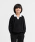 Boys' Towel Terry Collared Sweatshirt
