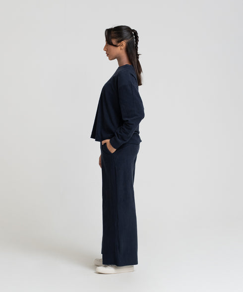 Women's Brushed Fleece Straight Pants