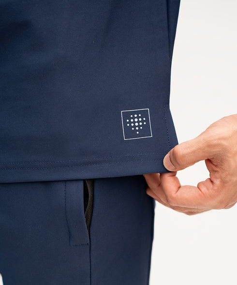 Men's Contrast Tape Polo