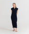 Women's Ribbed Midi Dress