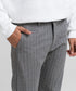 Men's Striped Tweed Tapered Pants