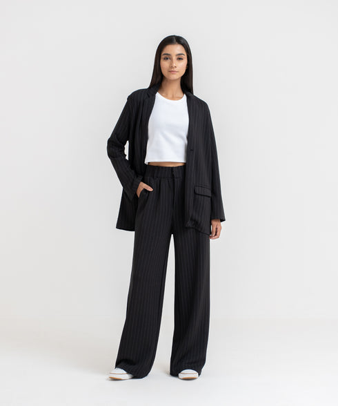 Women's LuxeStretch Pin Stripe Blazer