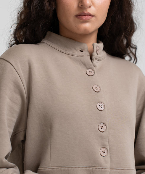 Women's Tech Spacer Band Collar Jacket