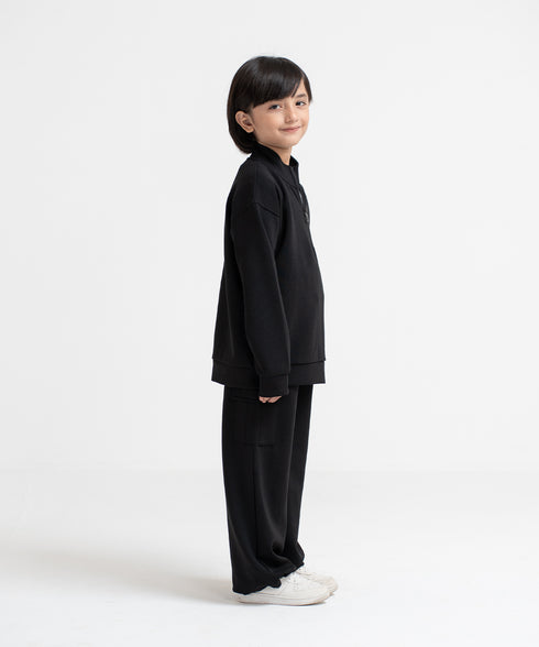 Kids' LuxeStretch Half Zip Sweatshirt