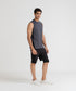 Men's B-Fit Contrast Mesh Muscle Top