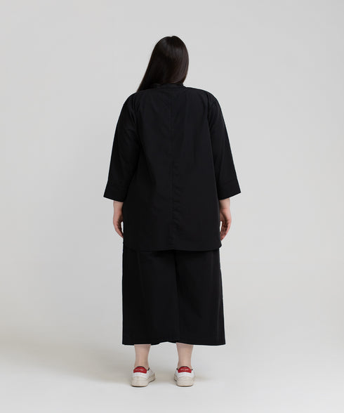 Women's Plus Button Down Set