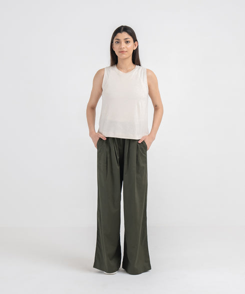 Women's Linen Tank Top