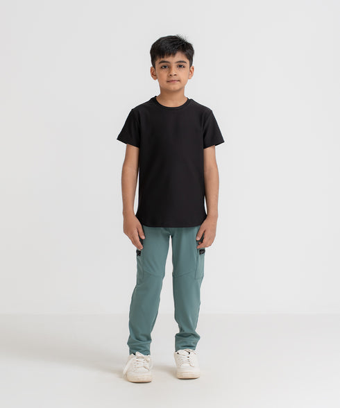 Kids' B-Fit Round Hem Tee