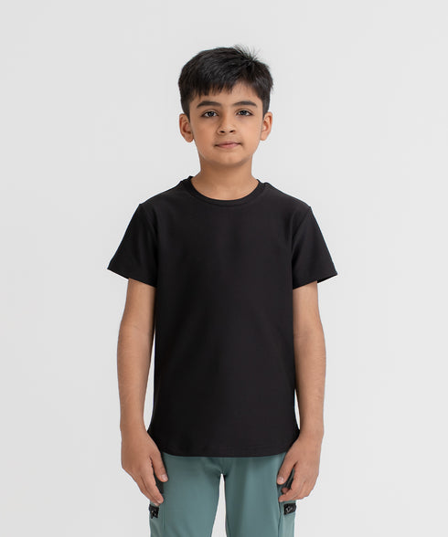 Kids' B-Fit Round Hem Tee