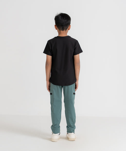 Kids' B-Fit Round Hem Tee