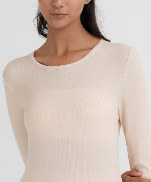 Women's Modal Rib Long Sleeve Tee