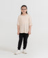 Girls' Modal Rib Relaxed Tee