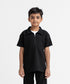 Boys' Waffle Half Zip Shirt