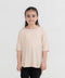 Girls' Modal Rib Relaxed Tee