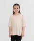 Girls' Modal Rib Relaxed Tee