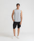 Men's B-Fit Contrast Mesh Muscle Top