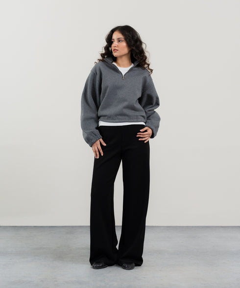 Women's Buffalo Fleece Half Zip Sweatshirt