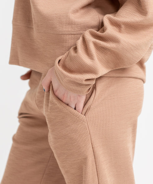 Women's Rib Straight Pants