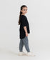 Girls' Modal Rib Relaxed Tee