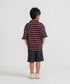 Boys' Waffle Striped Shirt