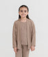 Girls' Modal Rib Cardigan