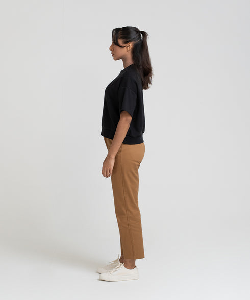 Women's Short Sleeve Sweatshirt