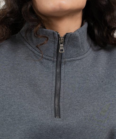 Women's Buffalo Fleece Half Zip Sweatshirt