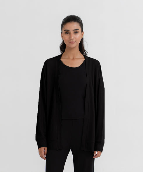 Women's Modal Rib Cardigan