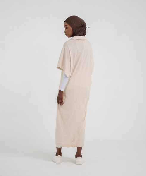 Women's Linen Collar Dress