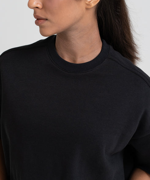 Women's Short Sleeve Sweatshirt