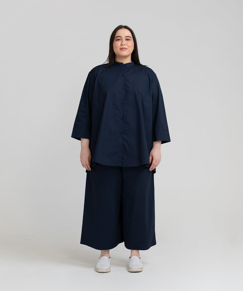 Women's Plus Button Down Set