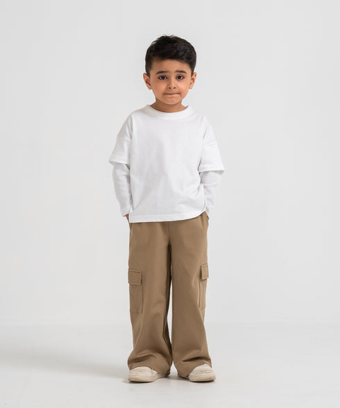 Boys' Double Sleeve Tee