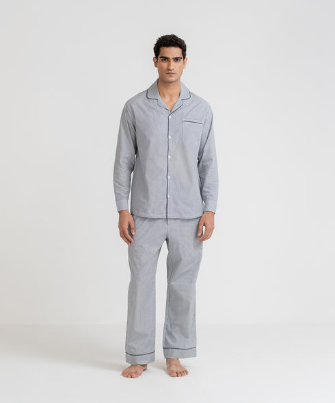 Men's Striped Pajama Set