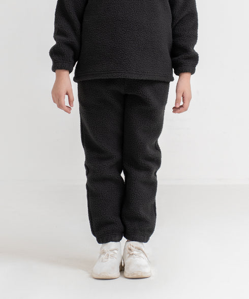 Girls' Sherpa Mock Neck Set