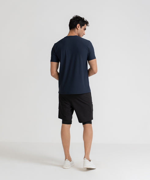 Men's B-Fit Dot Mesh Basic Tee