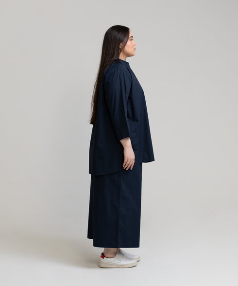 Women's Plus Button Down Set