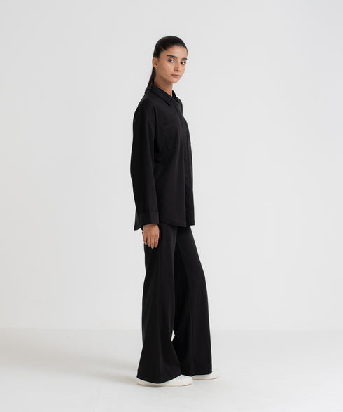 Women's Pocket Button Down Set