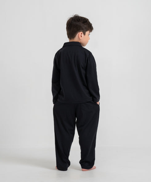 Kids' Button Down Pajama Set