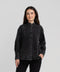 Women's Denim Band Collar Shirt